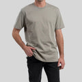 POLERA  ESENCIAL BEIGE HOMBRE 100% ALGODON PREMIUM